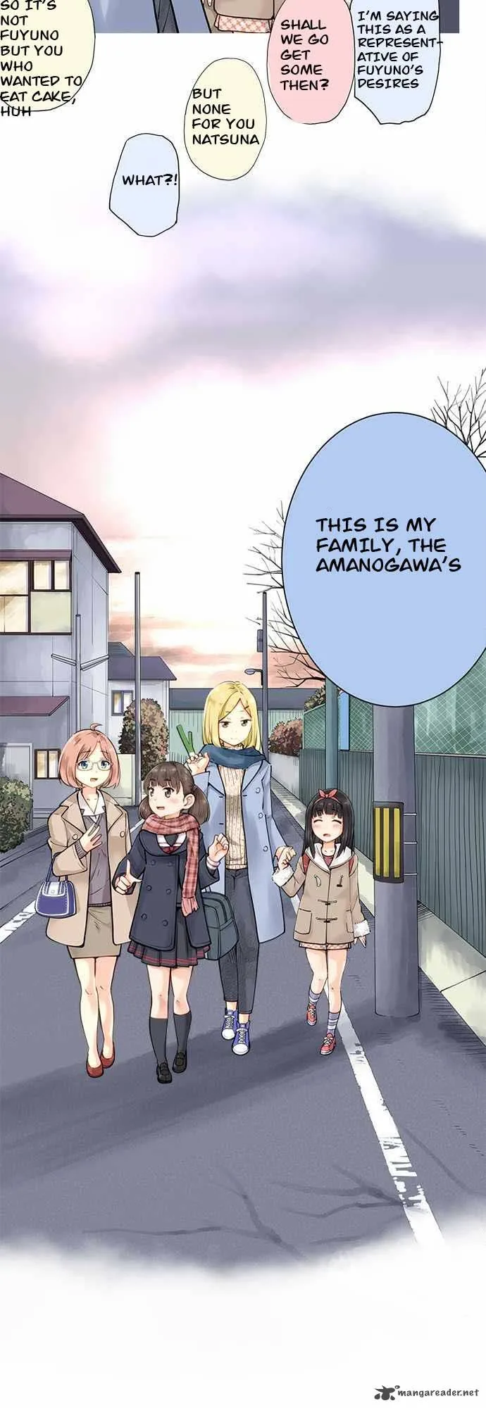 Amanogawa Ke No Yon Shimai Chapter 1 page 14
