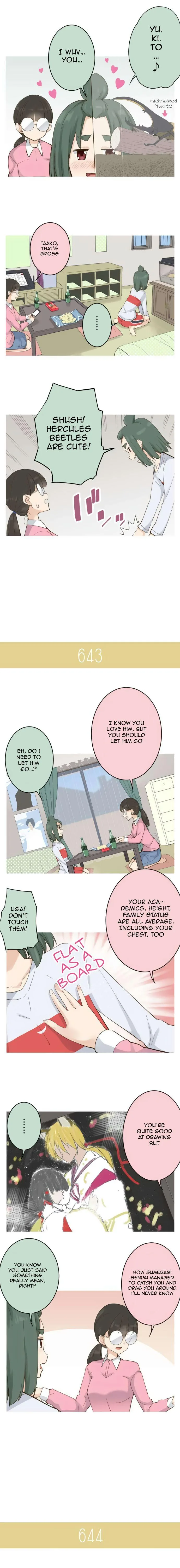 Amanogawa Ke No Yon Shimai Chapter 101 page 2