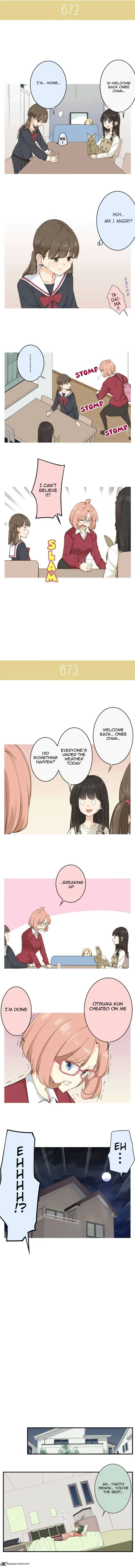 Amanogawa Ke No Yon Shimai Chapter 104 page 2