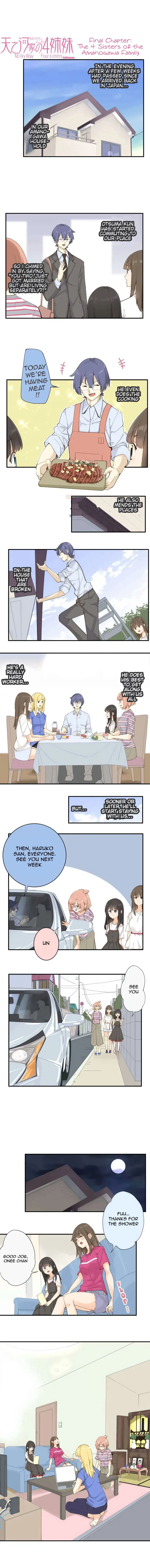 Amanogawa Ke No Yon Shimai Chapter 117 page 1
