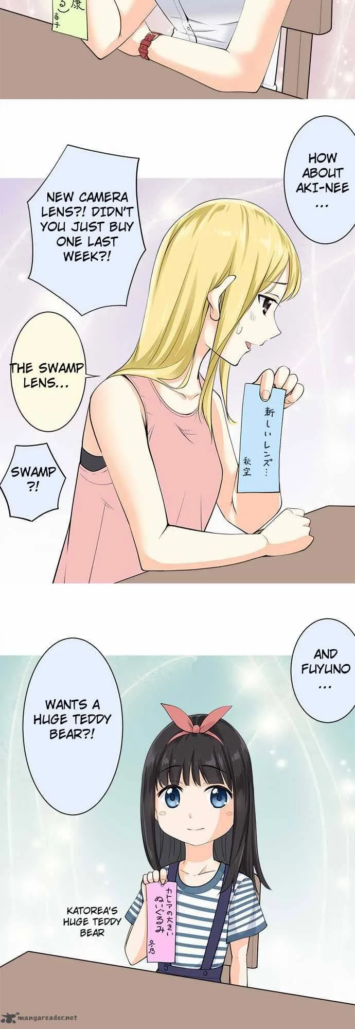 Amanogawa Ke No Yon Shimai Chapter 15 page 4