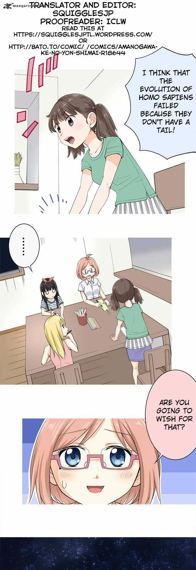 Amanogawa Ke No Yon Shimai Chapter 15 page 1