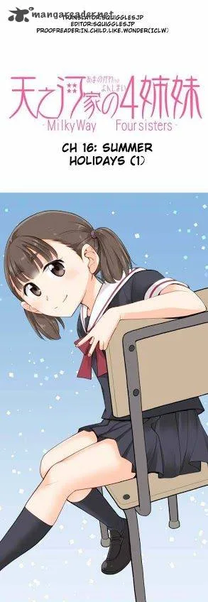Amanogawa Ke No Yon Shimai Chapter 16 page 1