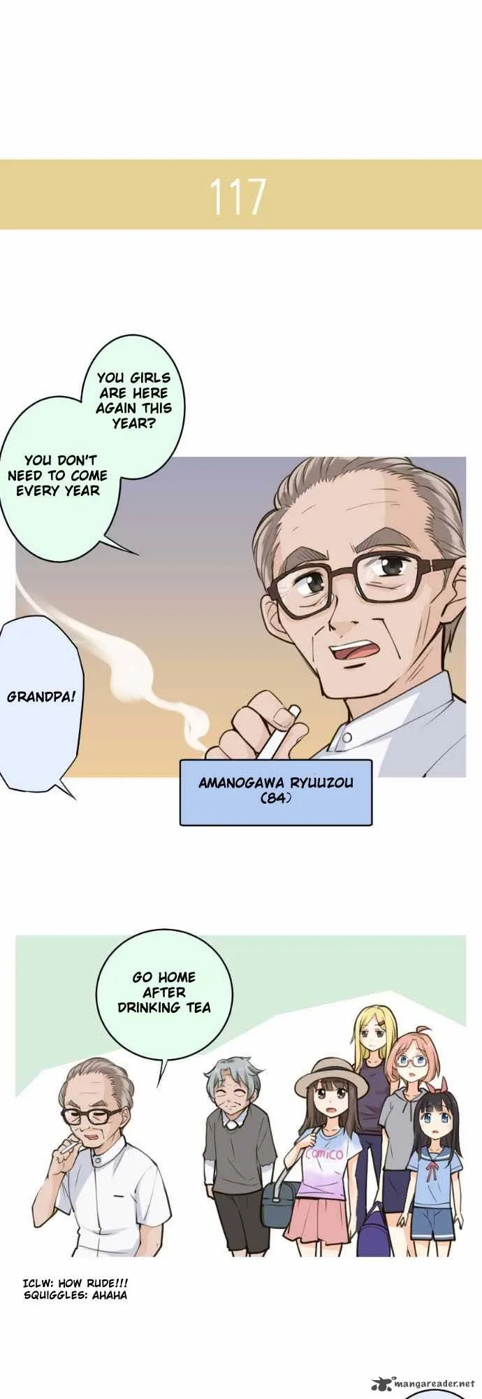 Amanogawa Ke No Yon Shimai Chapter 18 page 7
