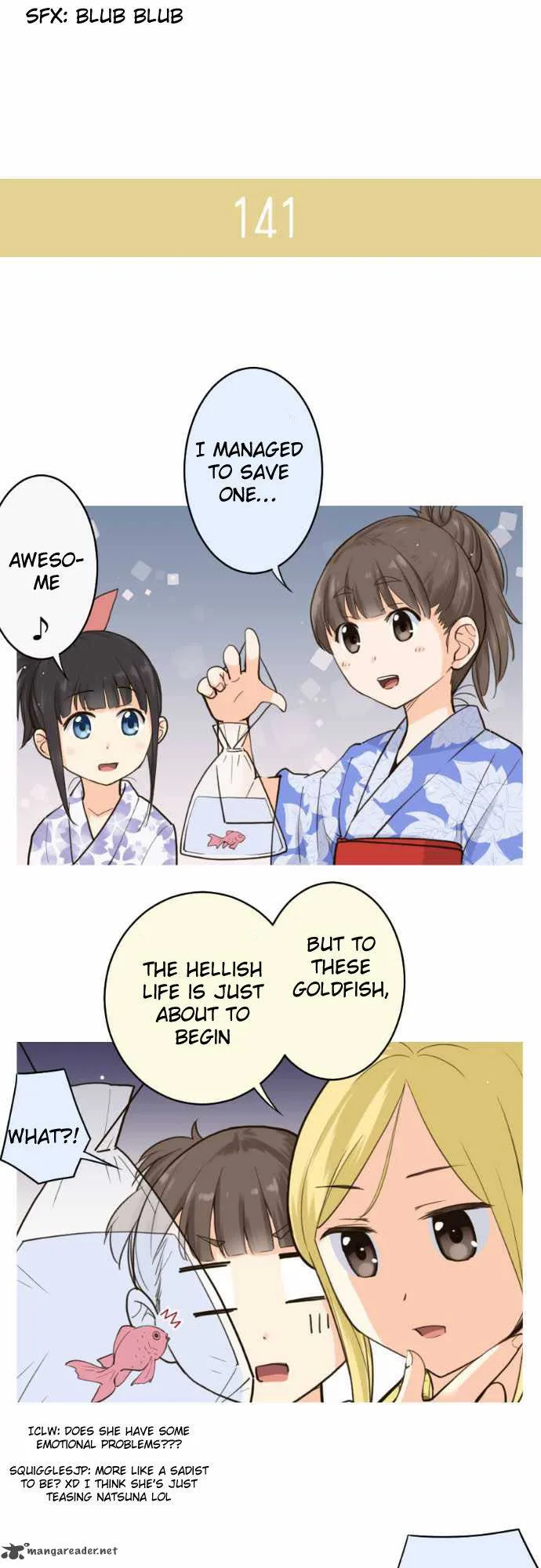 Amanogawa Ke No Yon Shimai Chapter 22 page 7