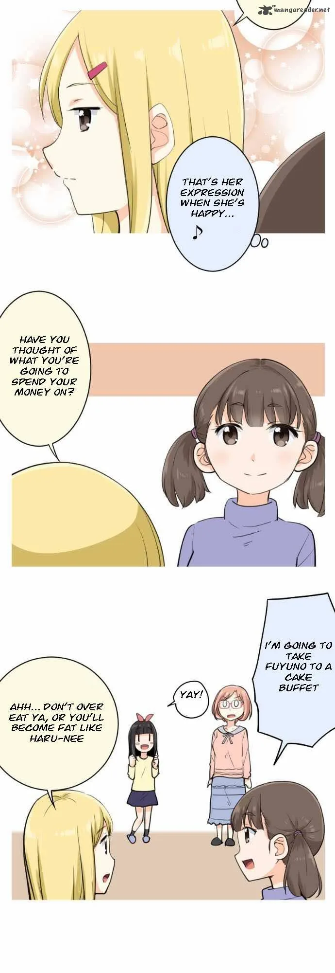 Amanogawa Ke No Yon Shimai Chapter 7 page 14
