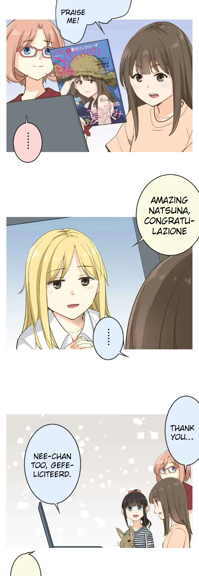 Amanogawa Ke No Yon Shimai Chapter 72 page 15