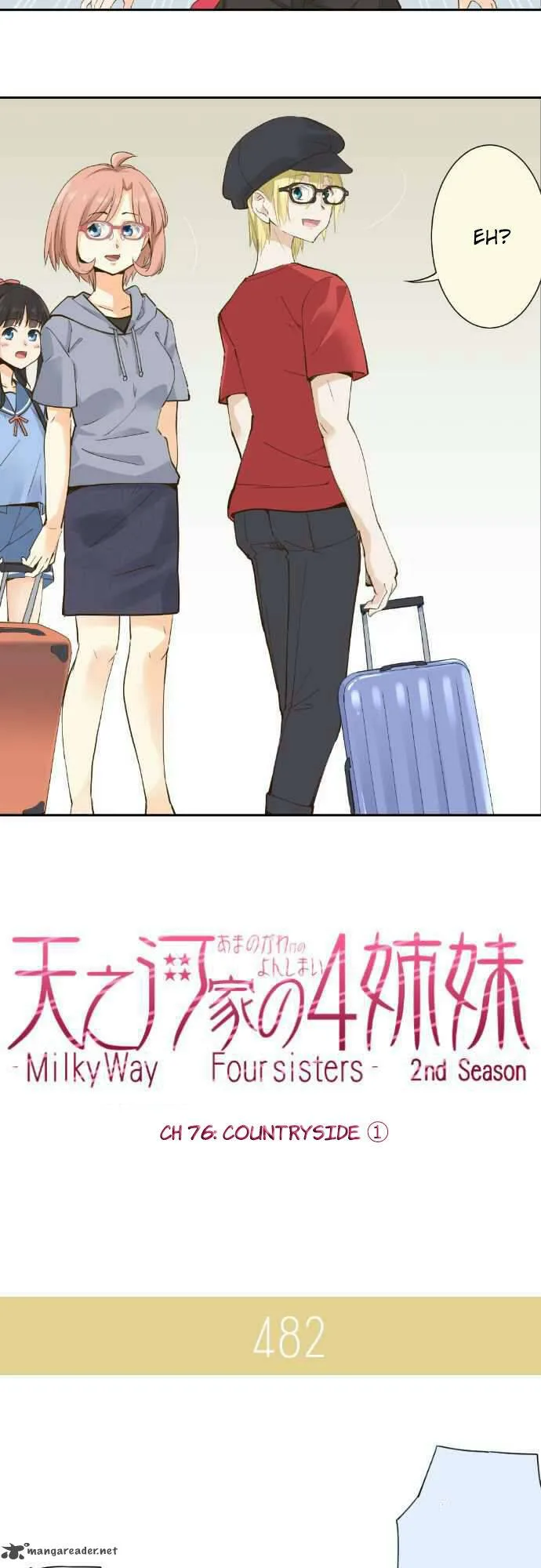 Amanogawa Ke No Yon Shimai Chapter 76 page 3