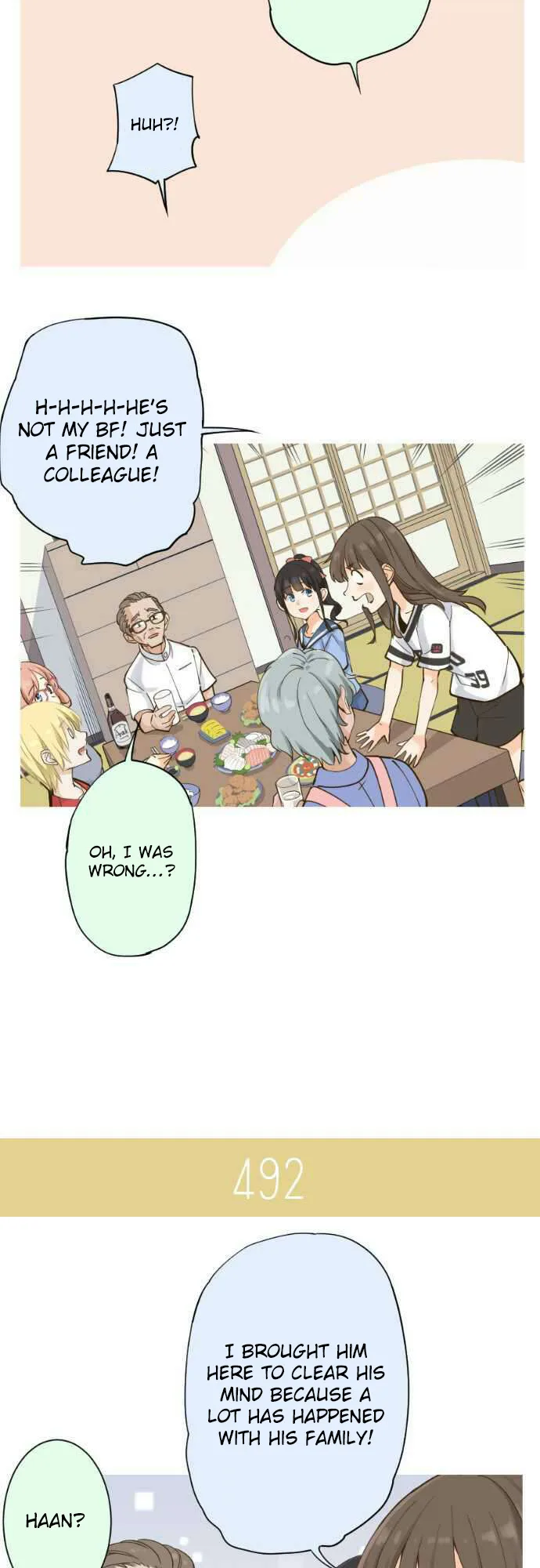 Amanogawa Ke No Yon Shimai Chapter 77 page 6