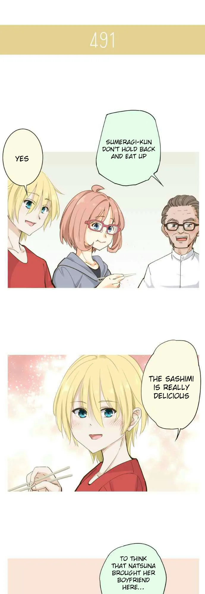 Amanogawa Ke No Yon Shimai Chapter 77 page 5