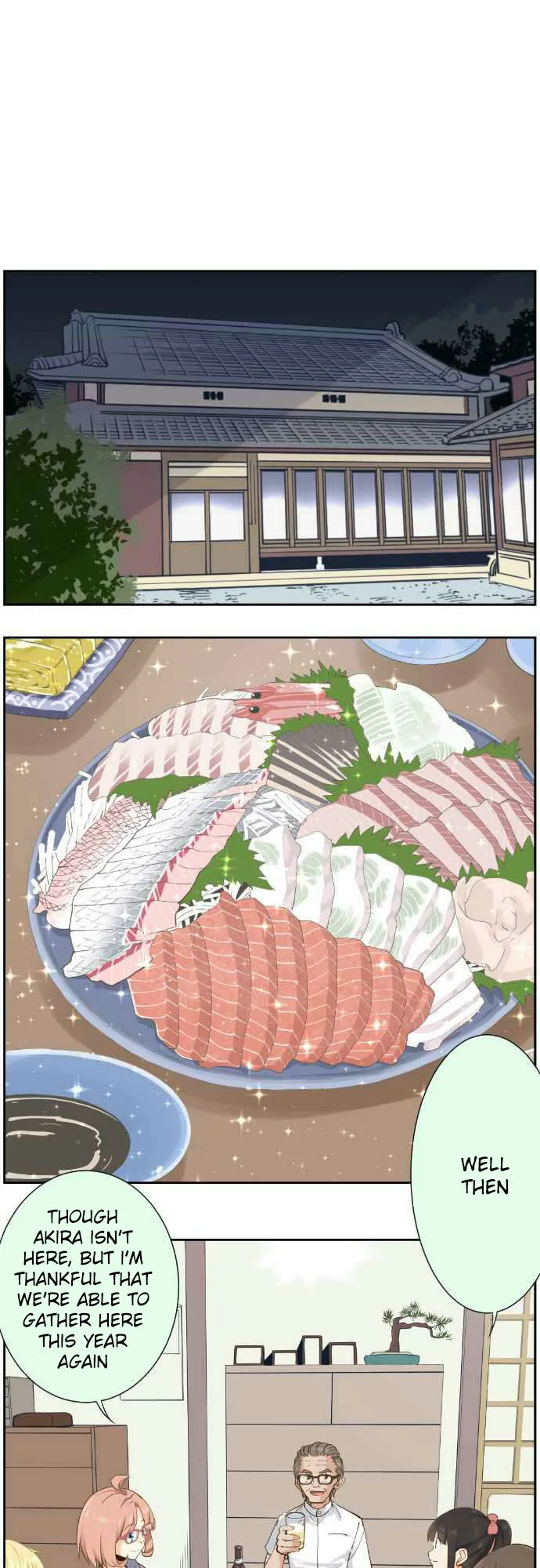 Amanogawa Ke No Yon Shimai Chapter 77 page 1