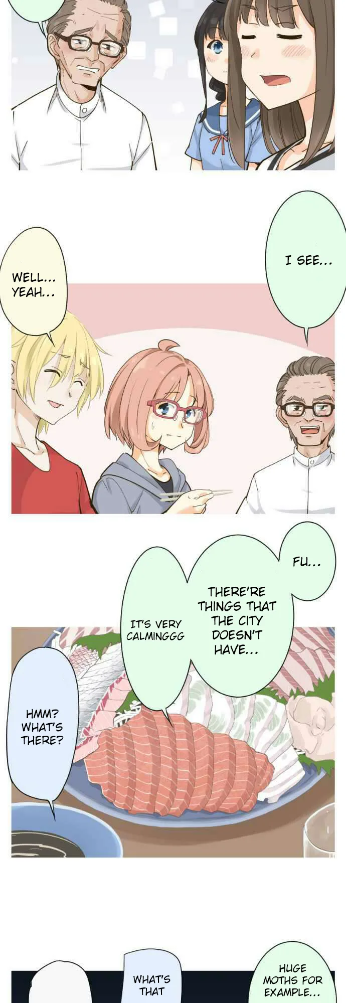 Amanogawa Ke No Yon Shimai Chapter 77 page 7