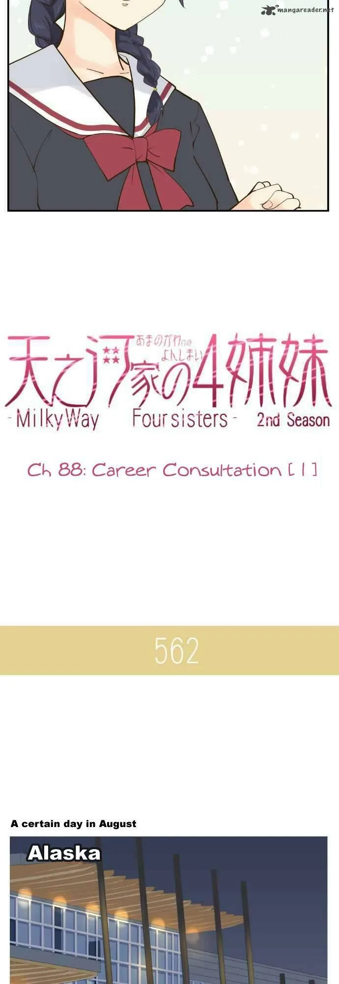 Amanogawa Ke No Yon Shimai Chapter 88 page 3