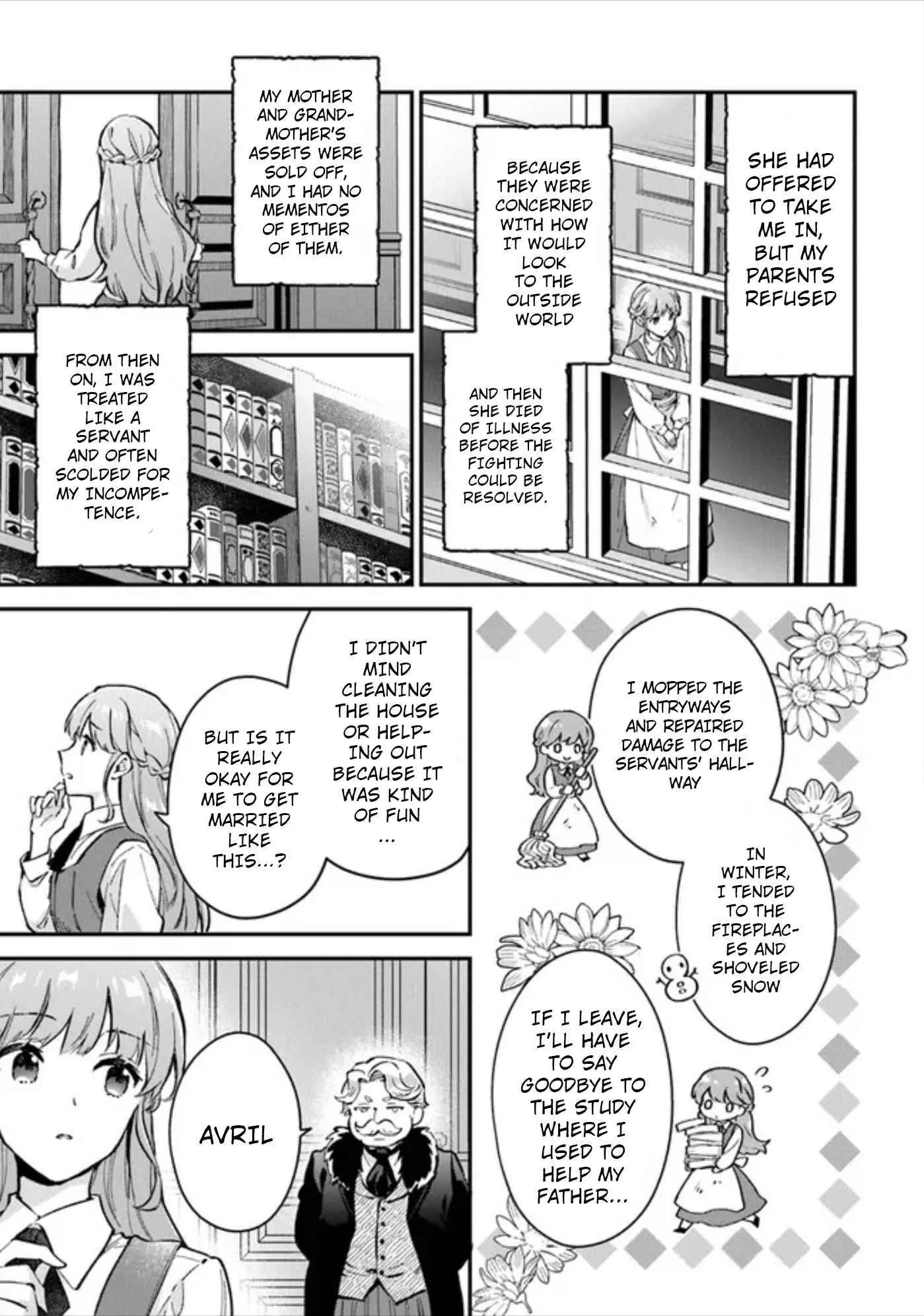 An Incompetent Woman Wants to Be a Villainess ~The Young Lady Who Married as a Substitute for Her Stepsister Didn't Notice the Duke's Doting~ Chapter 1 page 16