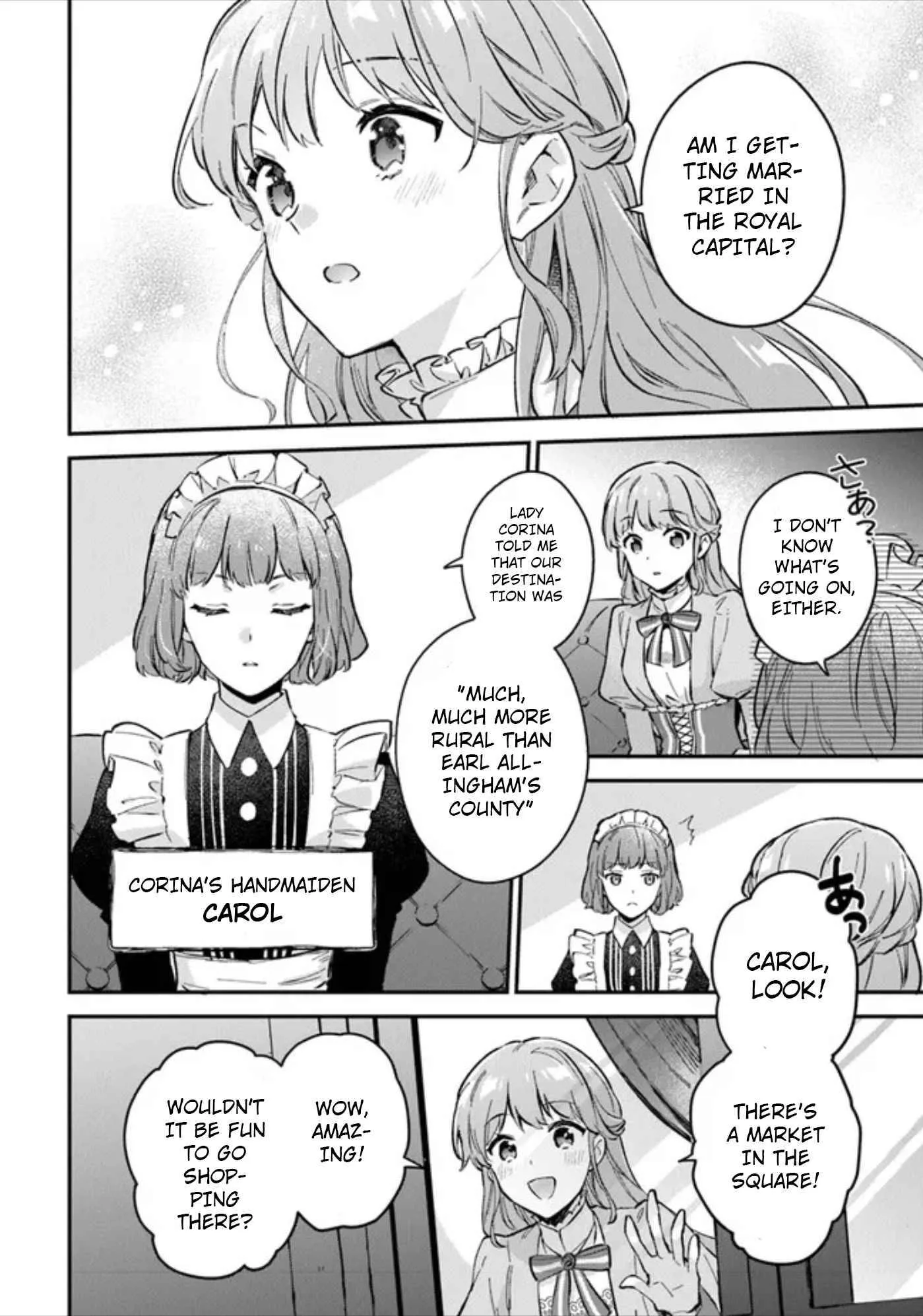 An Incompetent Woman Wants to Be a Villainess ~The Young Lady Who Married as a Substitute for Her Stepsister Didn't Notice the Duke's Doting~ Chapter 1 page 25