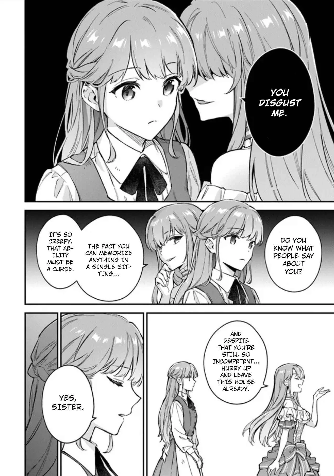 An Incompetent Woman Wants to Be a Villainess ~The Young Lady Who Married as a Substitute for Her Stepsister Didn't Notice the Duke's Doting~ Chapter 1 page 11