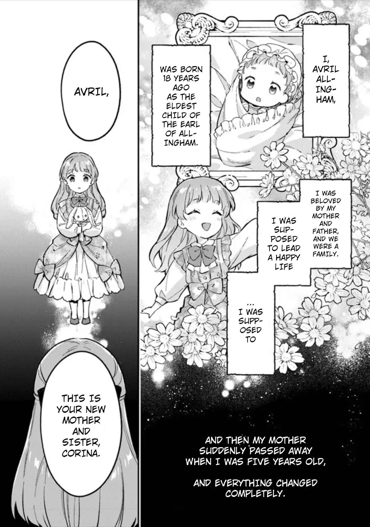 An Incompetent Woman Wants to Be a Villainess ~The Young Lady Who Married as a Substitute for Her Stepsister Didn't Notice the Duke's Doting~ Chapter 1 page 13
