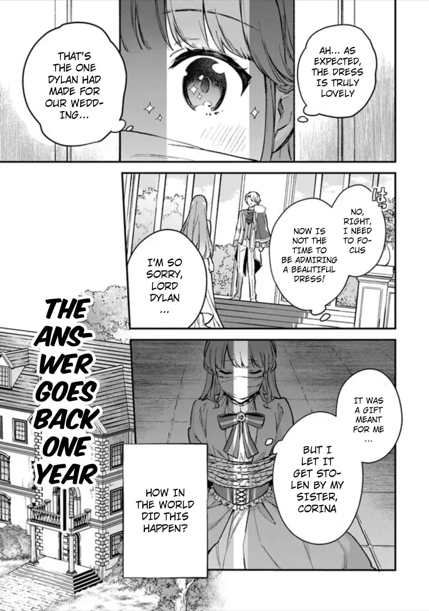 An Incompetent Woman Wants to Be a Villainess ~The Young Lady Who Married as a Substitute for Her Stepsister Didn't Notice the Duke's Doting~ Chapter 1 page 4