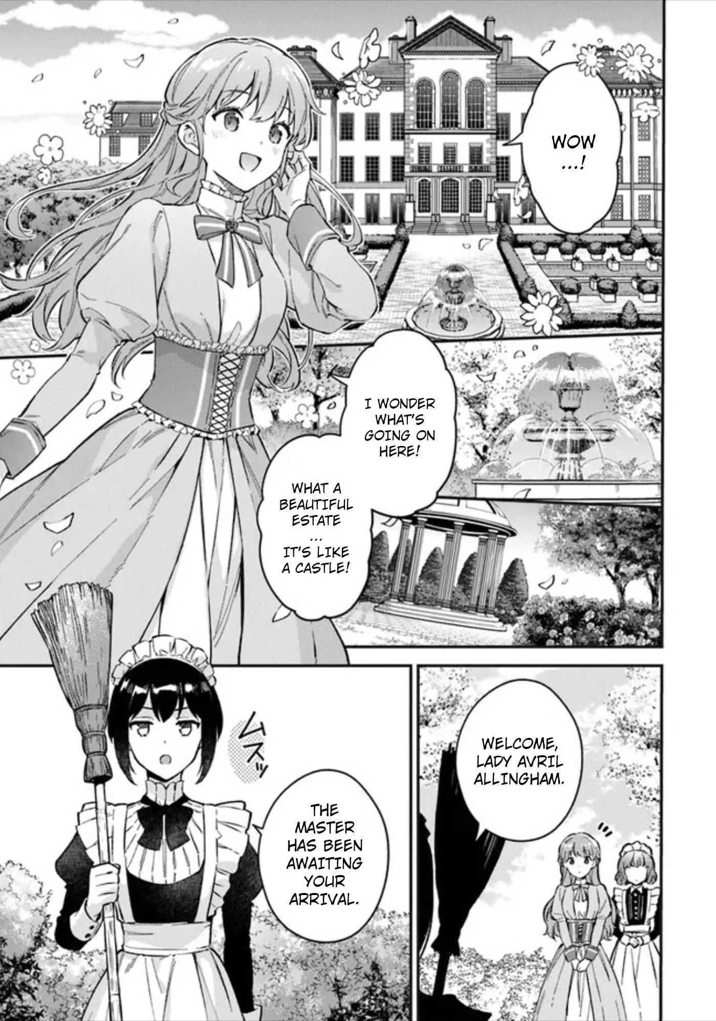 An Incompetent Woman Wants to Be a Villainess ~The Young Lady Who Married as a Substitute for Her Stepsister Didn't Notice the Duke's Doting~ Chapter 1 page 28