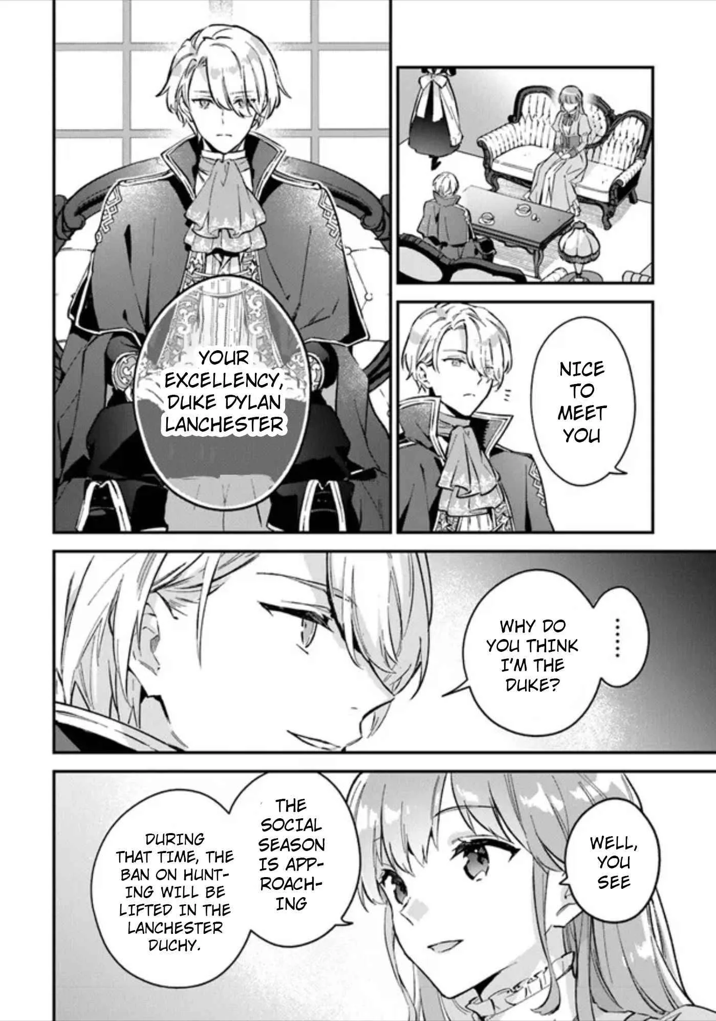 An Incompetent Woman Wants to Be a Villainess ~The Young Lady Who Married as a Substitute for Her Stepsister Didn't Notice the Duke's Doting~ Chapter 1 page 35