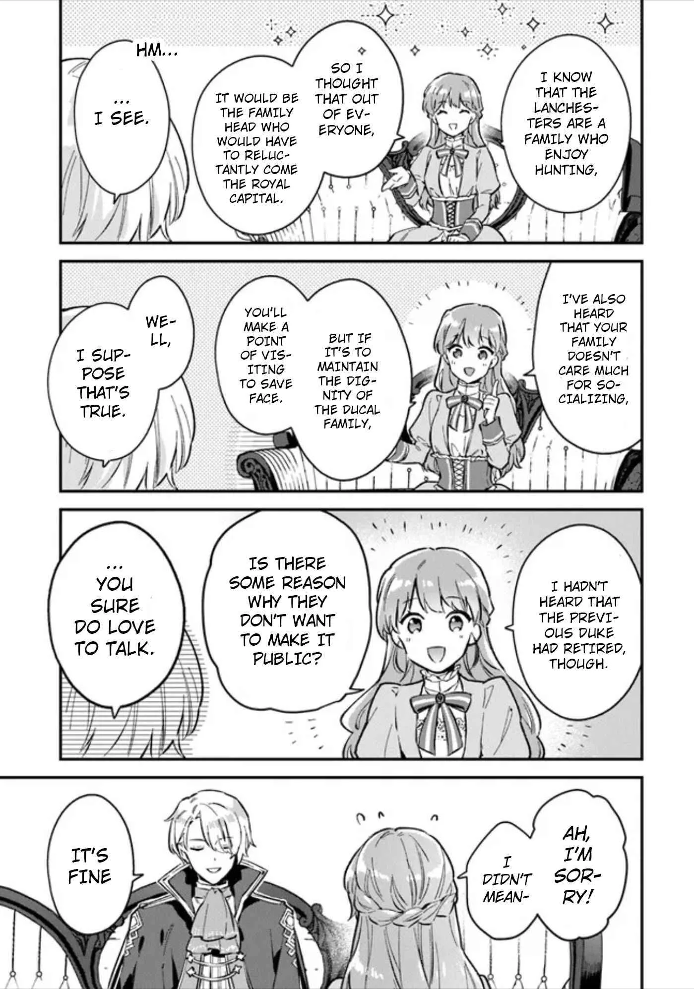 An Incompetent Woman Wants to Be a Villainess ~The Young Lady Who Married as a Substitute for Her Stepsister Didn't Notice the Duke's Doting~ Chapter 1 page 36