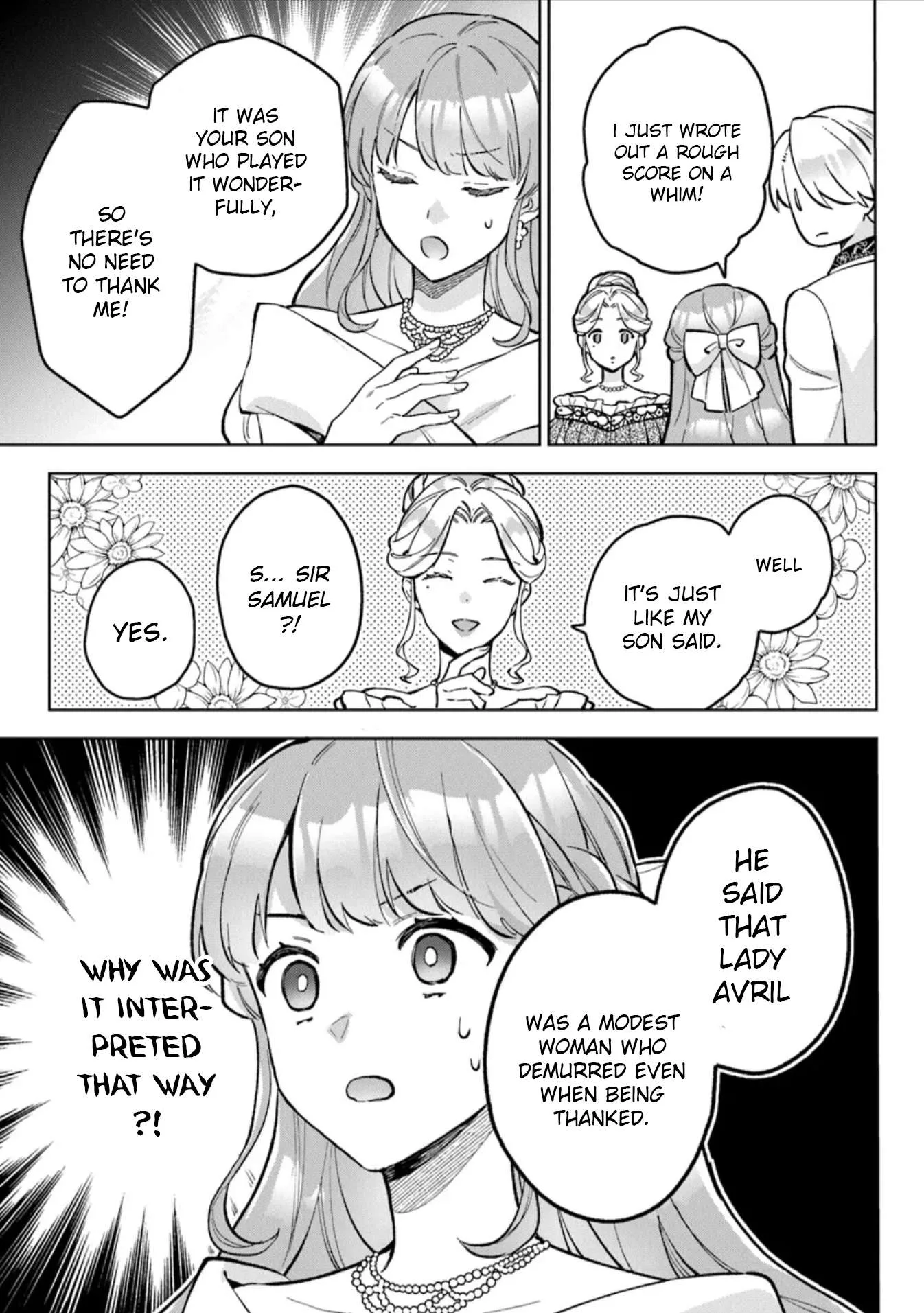An Incompetent Woman Wants to Be a Villainess ~The Young Lady Who Married as a Substitute for Her Stepsister Didn't Notice the Duke's Doting~ Chapter 10 page 19