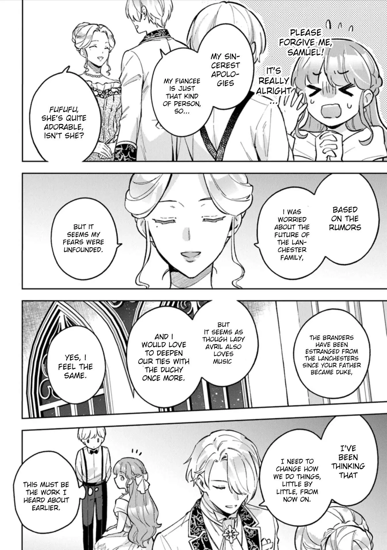 An Incompetent Woman Wants to Be a Villainess ~The Young Lady Who Married as a Substitute for Her Stepsister Didn't Notice the Duke's Doting~ Chapter 10 page 22