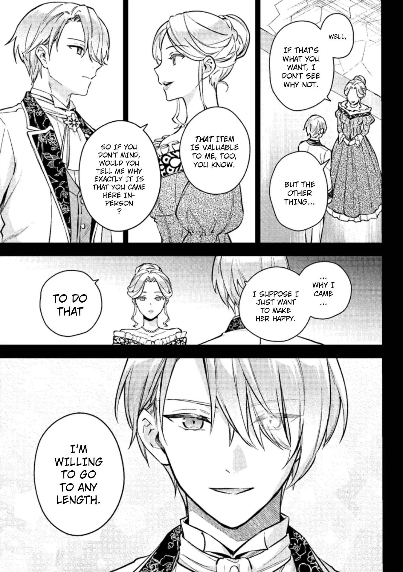 An Incompetent Woman Wants to Be a Villainess ~The Young Lady Who Married as a Substitute for Her Stepsister Didn't Notice the Duke's Doting~ Chapter 11 page 7