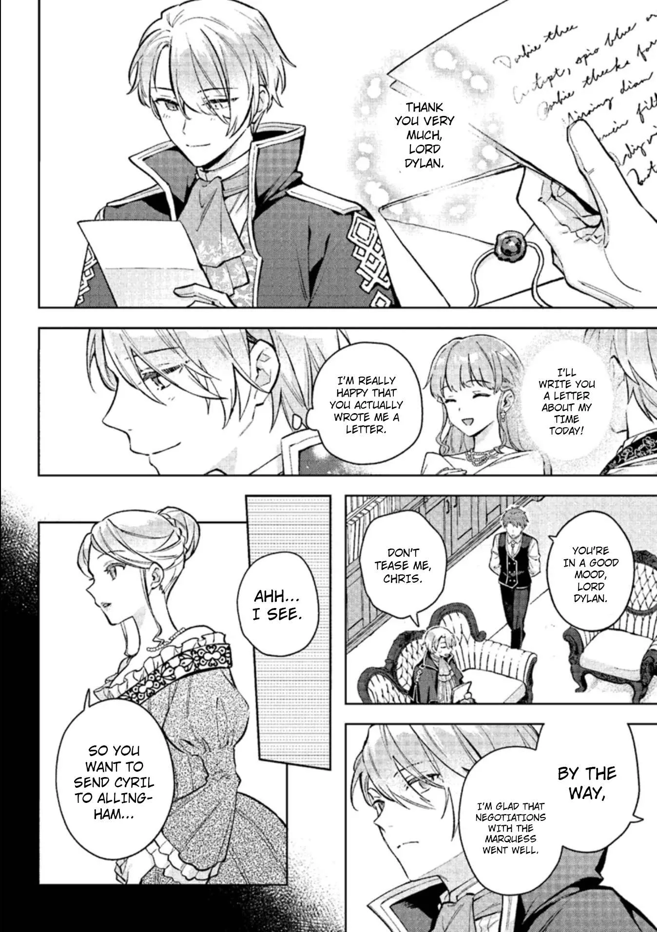 An Incompetent Woman Wants to Be a Villainess ~The Young Lady Who Married as a Substitute for Her Stepsister Didn't Notice the Duke's Doting~ Chapter 11 page 6