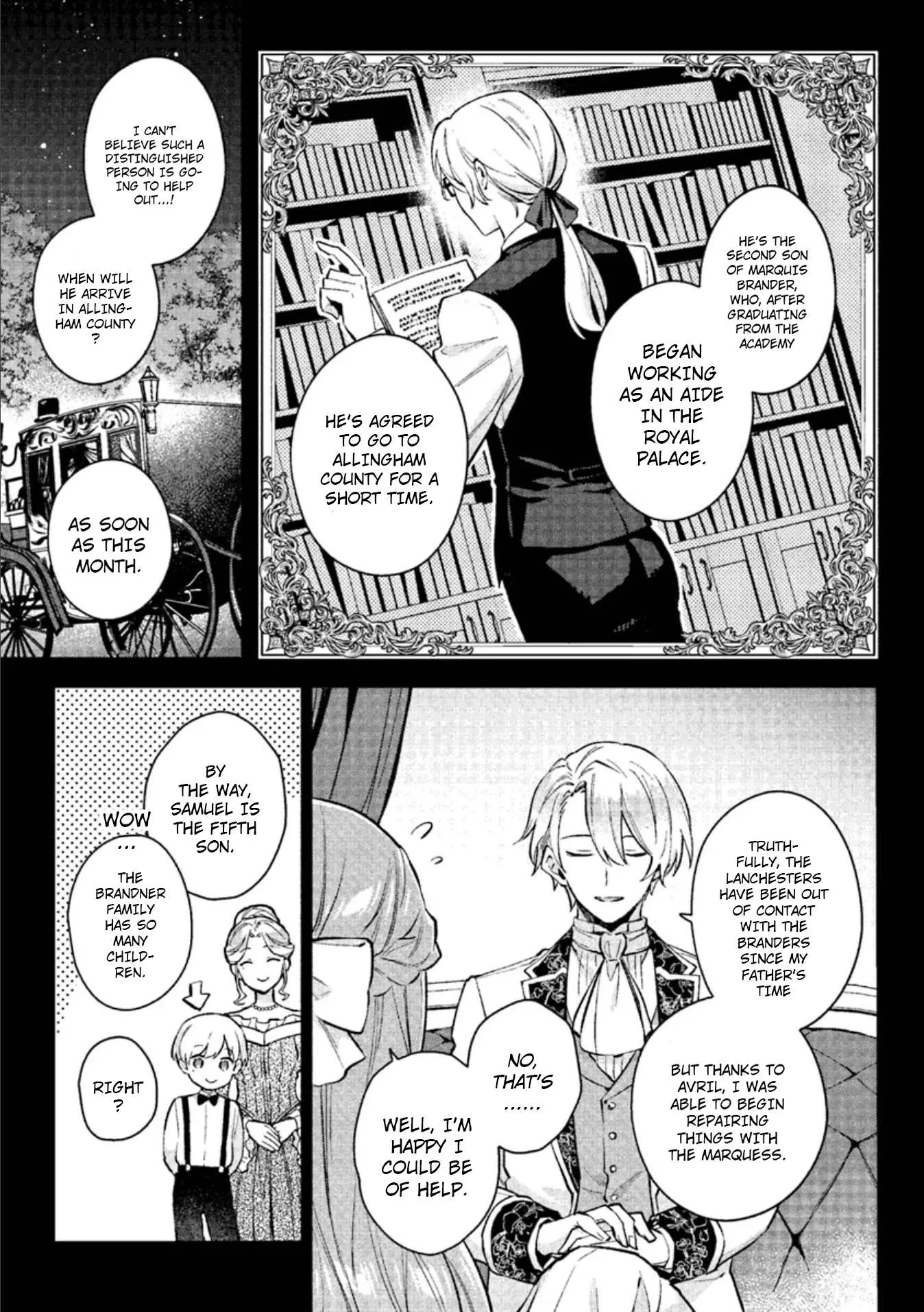 An Incompetent Woman Wants to Be a Villainess ~The Young Lady Who Married as a Substitute for Her Stepsister Didn't Notice the Duke's Doting~ Chapter 11 page 3