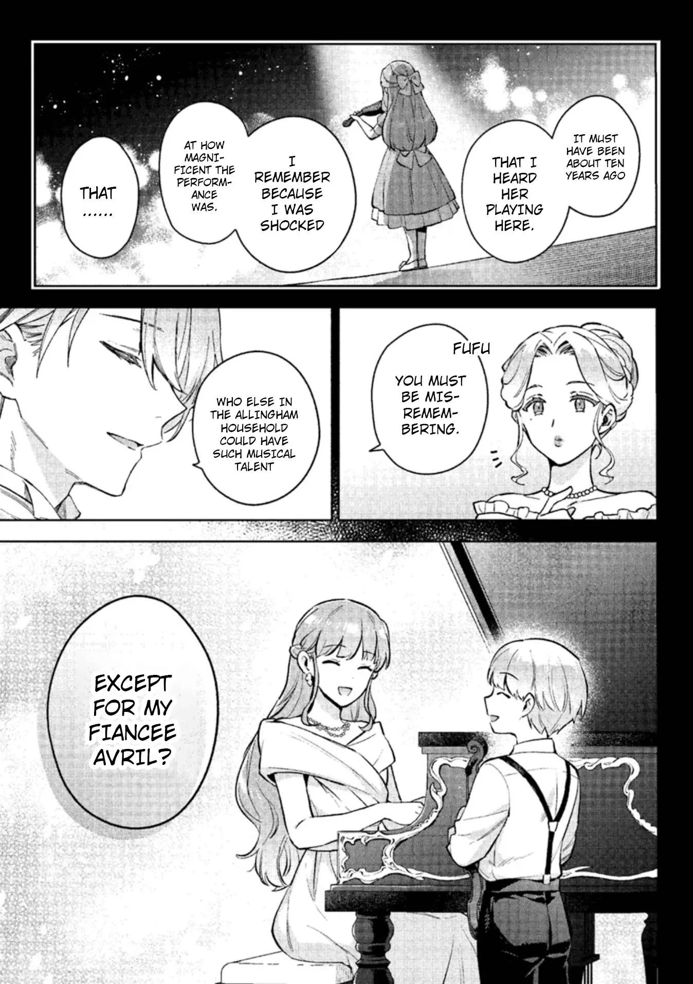 An Incompetent Woman Wants to Be a Villainess ~The Young Lady Who Married as a Substitute for Her Stepsister Didn't Notice the Duke's Doting~ Chapter 11 page 9