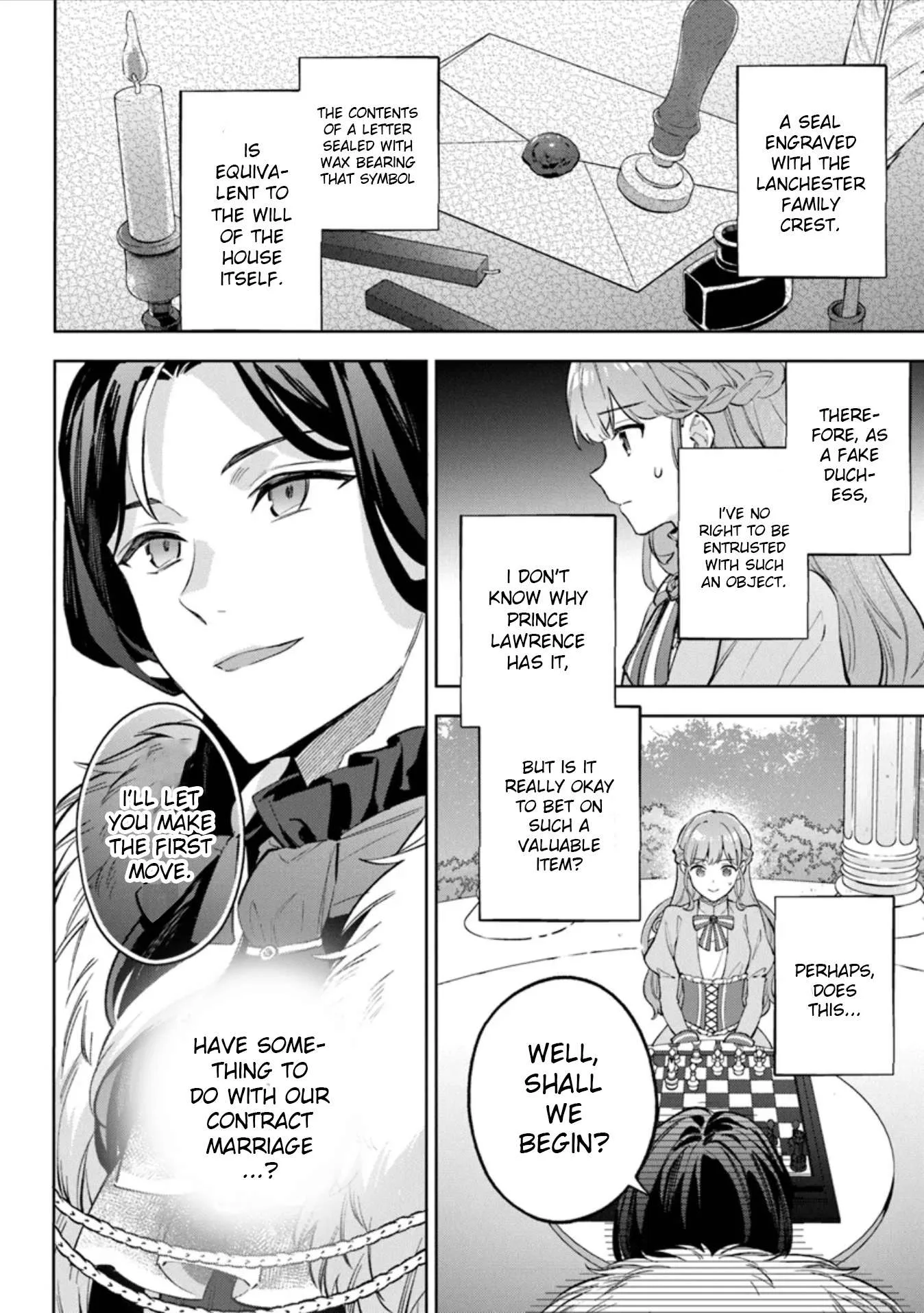 An Incompetent Woman Wants to Be a Villainess ~The Young Lady Who Married as a Substitute for Her Stepsister Didn't Notice the Duke's Doting~ Chapter 12 page 8