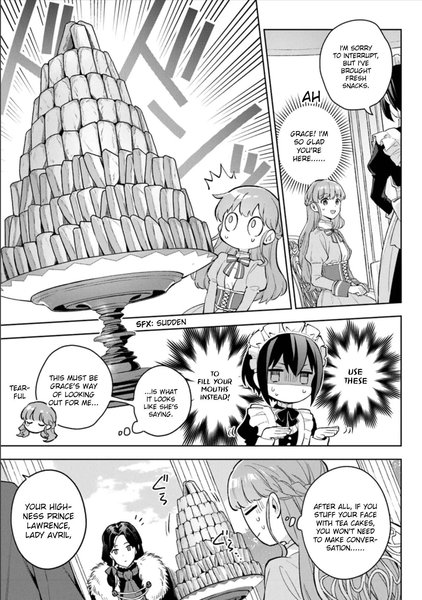 An Incompetent Woman Wants to Be a Villainess ~The Young Lady Who Married as a Substitute for Her Stepsister Didn't Notice the Duke's Doting~ Chapter 12 page 3