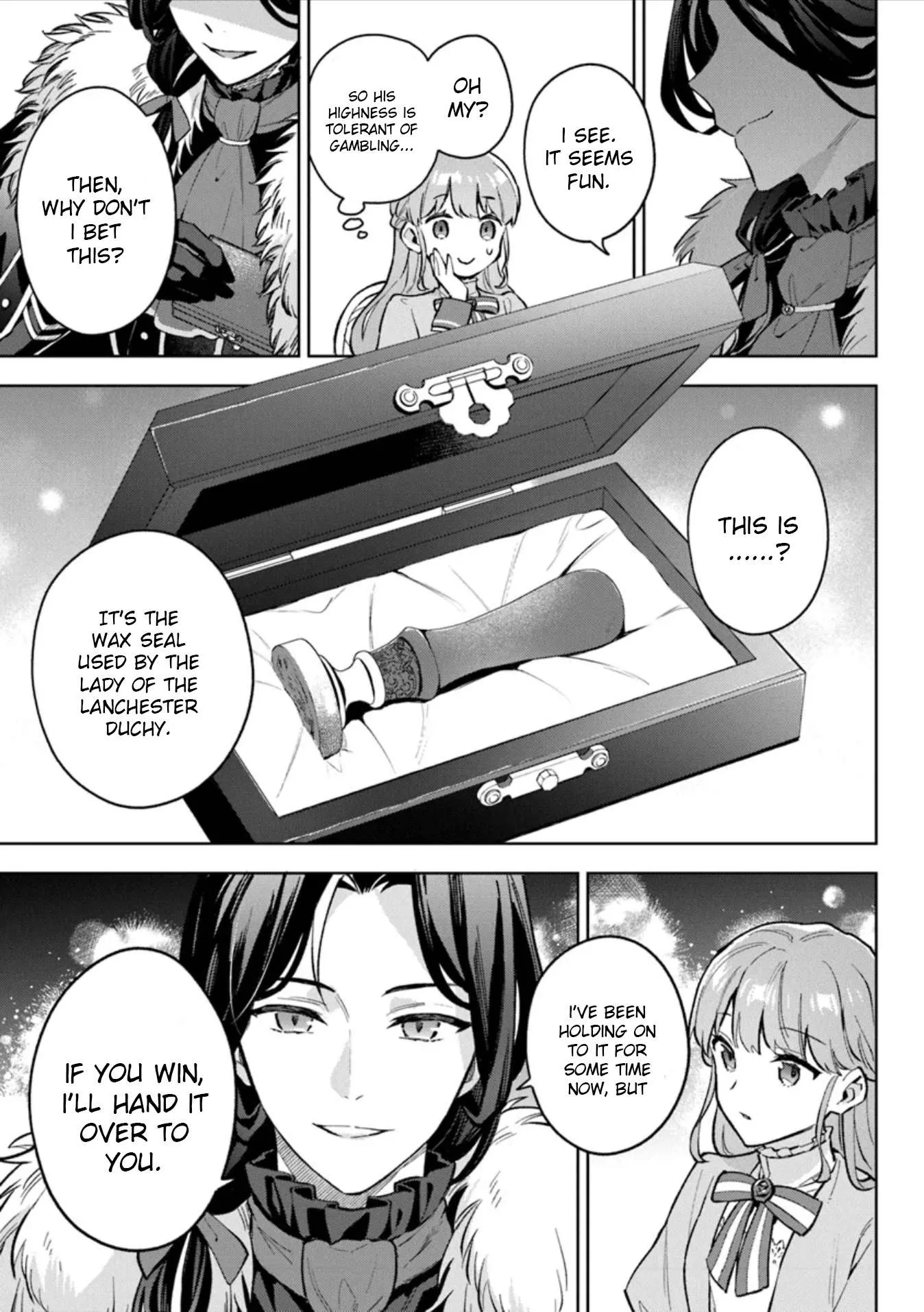 An Incompetent Woman Wants to Be a Villainess ~The Young Lady Who Married as a Substitute for Her Stepsister Didn't Notice the Duke's Doting~ Chapter 12 page 7