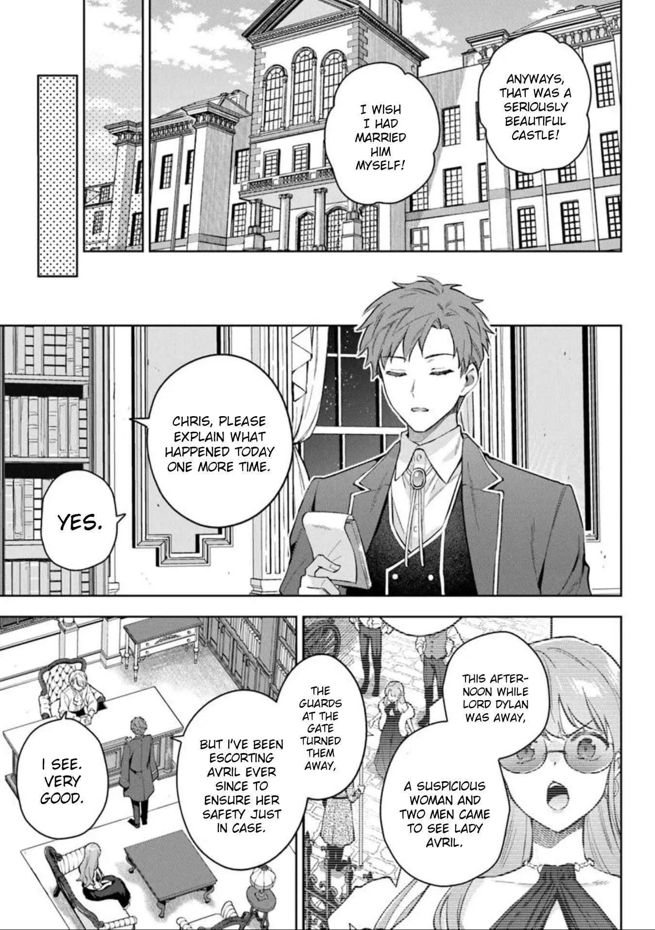 An Incompetent Woman Wants to Be a Villainess ~The Young Lady Who Married as a Substitute for Her Stepsister Didn't Notice the Duke's Doting~ Chapter 13 page 17
