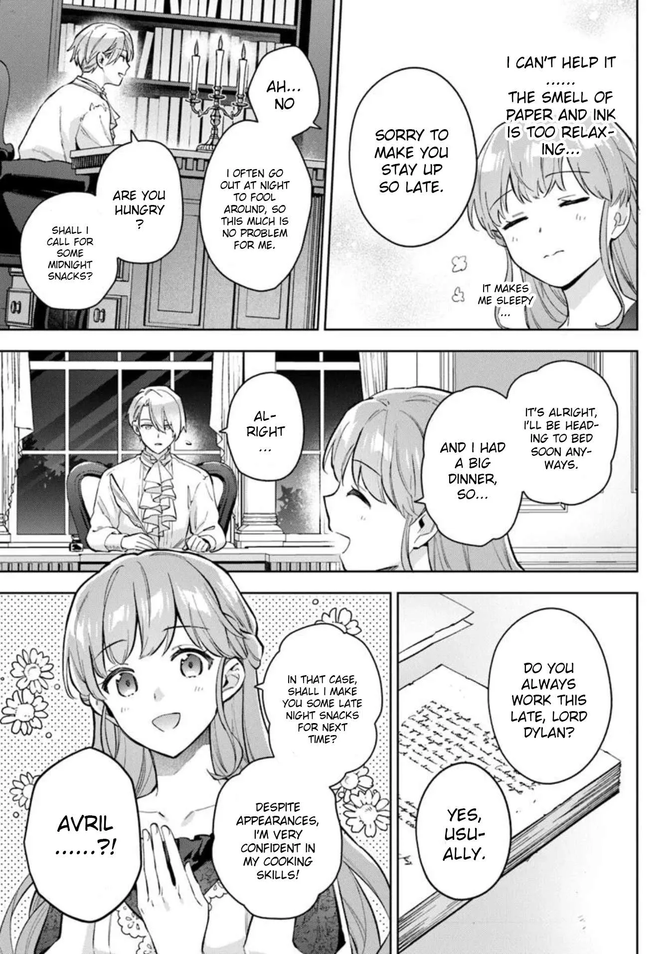 An Incompetent Woman Wants to Be a Villainess ~The Young Lady Who Married as a Substitute for Her Stepsister Didn't Notice the Duke's Doting~ Chapter 13 page 23