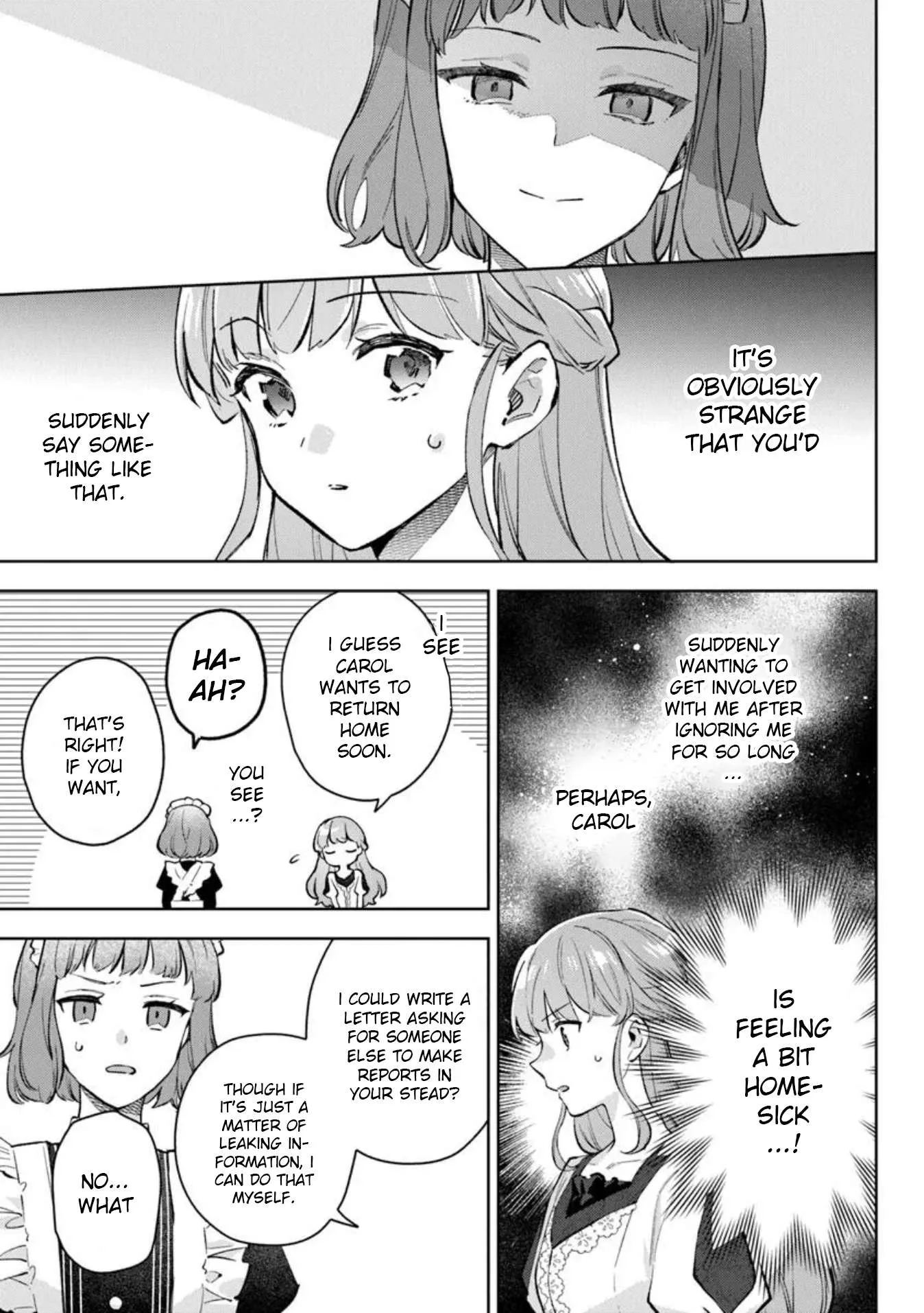 An Incompetent Woman Wants to Be a Villainess ~The Young Lady Who Married as a Substitute for Her Stepsister Didn't Notice the Duke's Doting~ Chapter 13 page 9