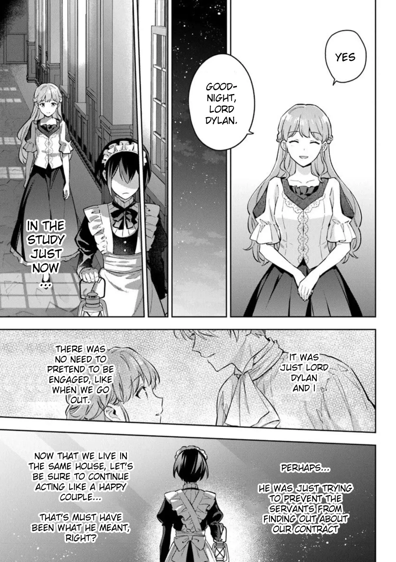 An Incompetent Woman Wants to Be a Villainess ~The Young Lady Who Married as a Substitute for Her Stepsister Didn't Notice the Duke's Doting~ Chapter 13 page 27