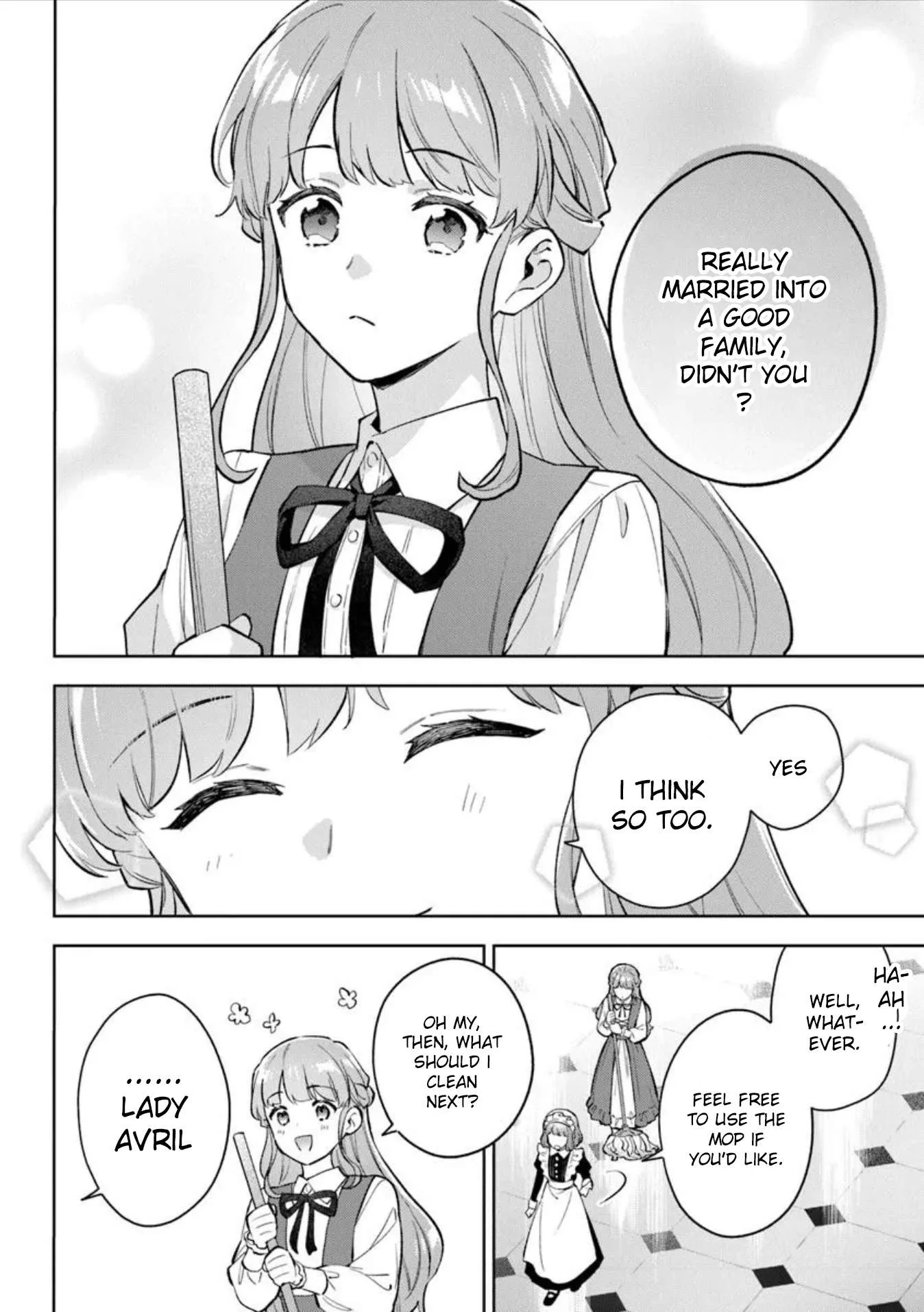 An Incompetent Woman Wants to Be a Villainess ~The Young Lady Who Married as a Substitute for Her Stepsister Didn't Notice the Duke's Doting~ Chapter 14 page 4