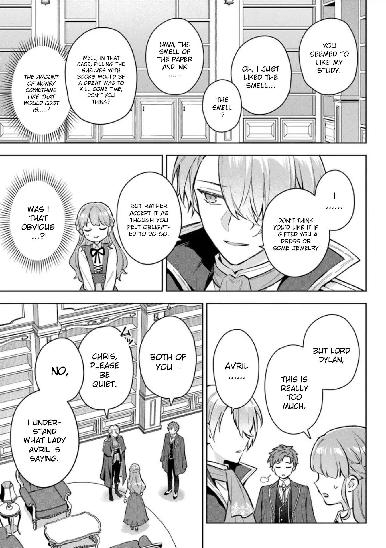 An Incompetent Woman Wants to Be a Villainess ~The Young Lady Who Married as a Substitute for Her Stepsister Didn't Notice the Duke's Doting~ Chapter 14 page 9