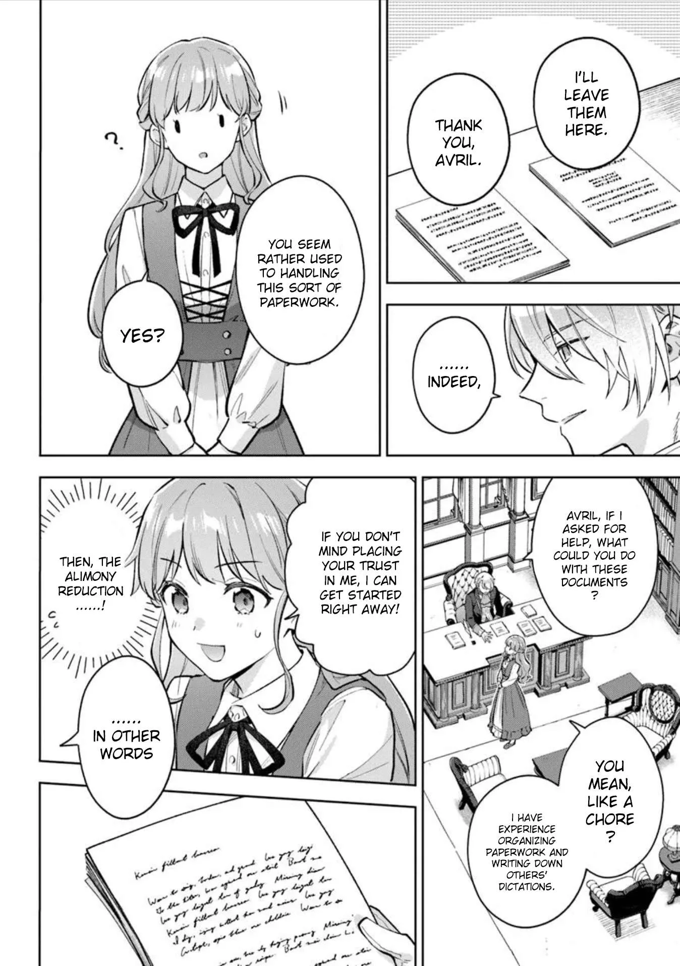 An Incompetent Woman Wants to Be a Villainess ~The Young Lady Who Married as a Substitute for Her Stepsister Didn't Notice the Duke's Doting~ Chapter 14 page 14