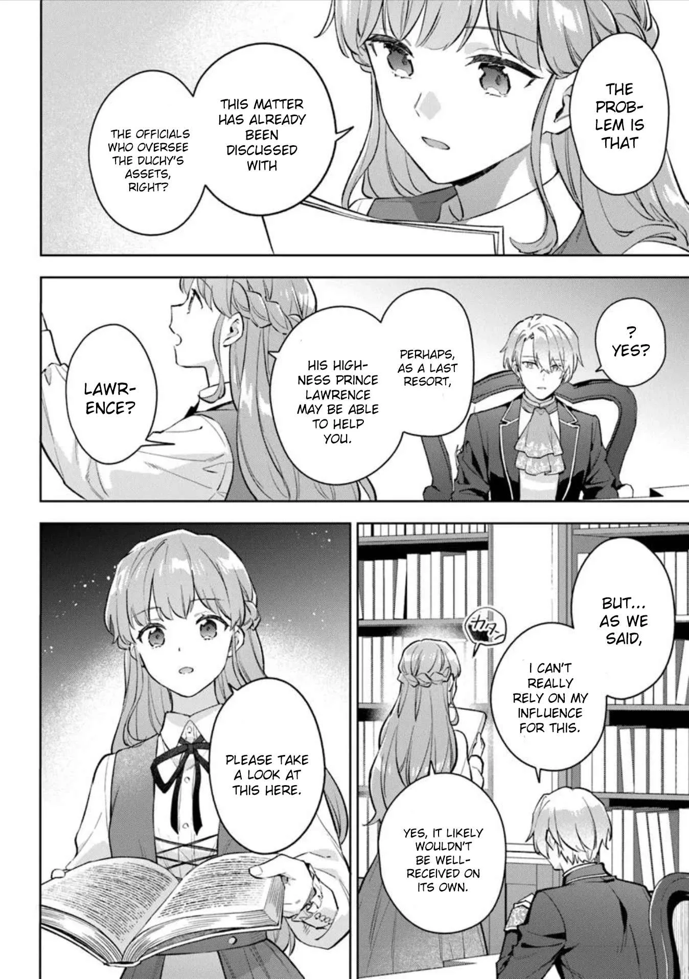 An Incompetent Woman Wants to Be a Villainess ~The Young Lady Who Married as a Substitute for Her Stepsister Didn't Notice the Duke's Doting~ Chapter 14 page 20