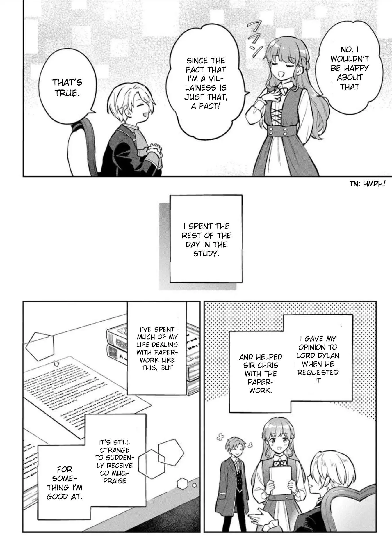 An Incompetent Woman Wants to Be a Villainess ~The Young Lady Who Married as a Substitute for Her Stepsister Didn't Notice the Duke's Doting~ Chapter 14 page 24