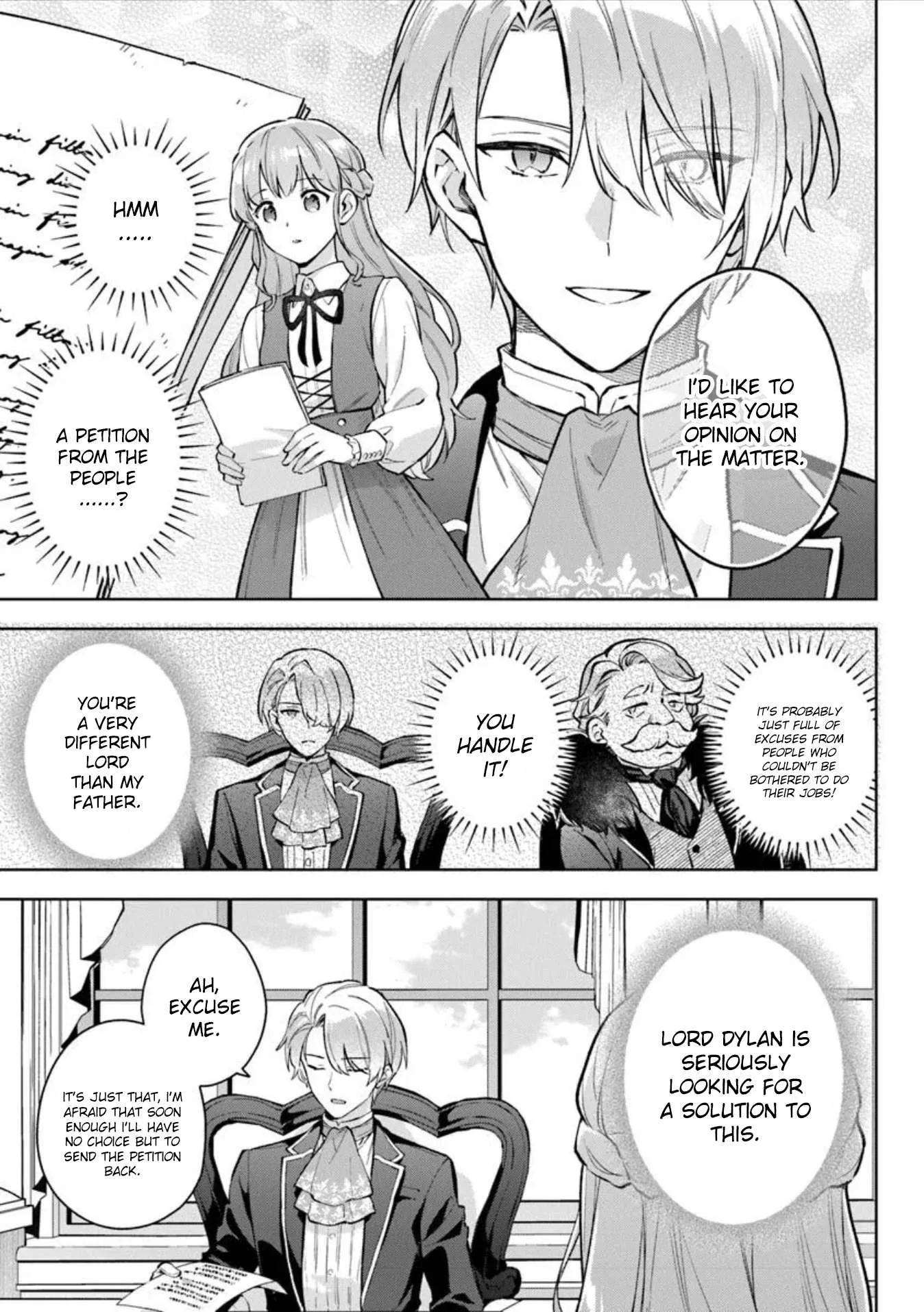 An Incompetent Woman Wants to Be a Villainess ~The Young Lady Who Married as a Substitute for Her Stepsister Didn't Notice the Duke's Doting~ Chapter 14 page 19
