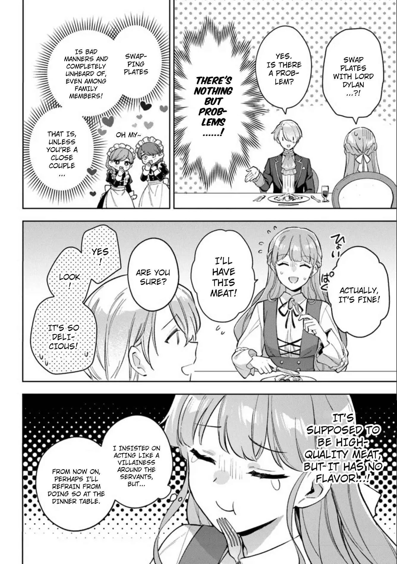 An Incompetent Woman Wants to Be a Villainess ~The Young Lady Who Married as a Substitute for Her Stepsister Didn't Notice the Duke's Doting~ Chapter 15 page 4