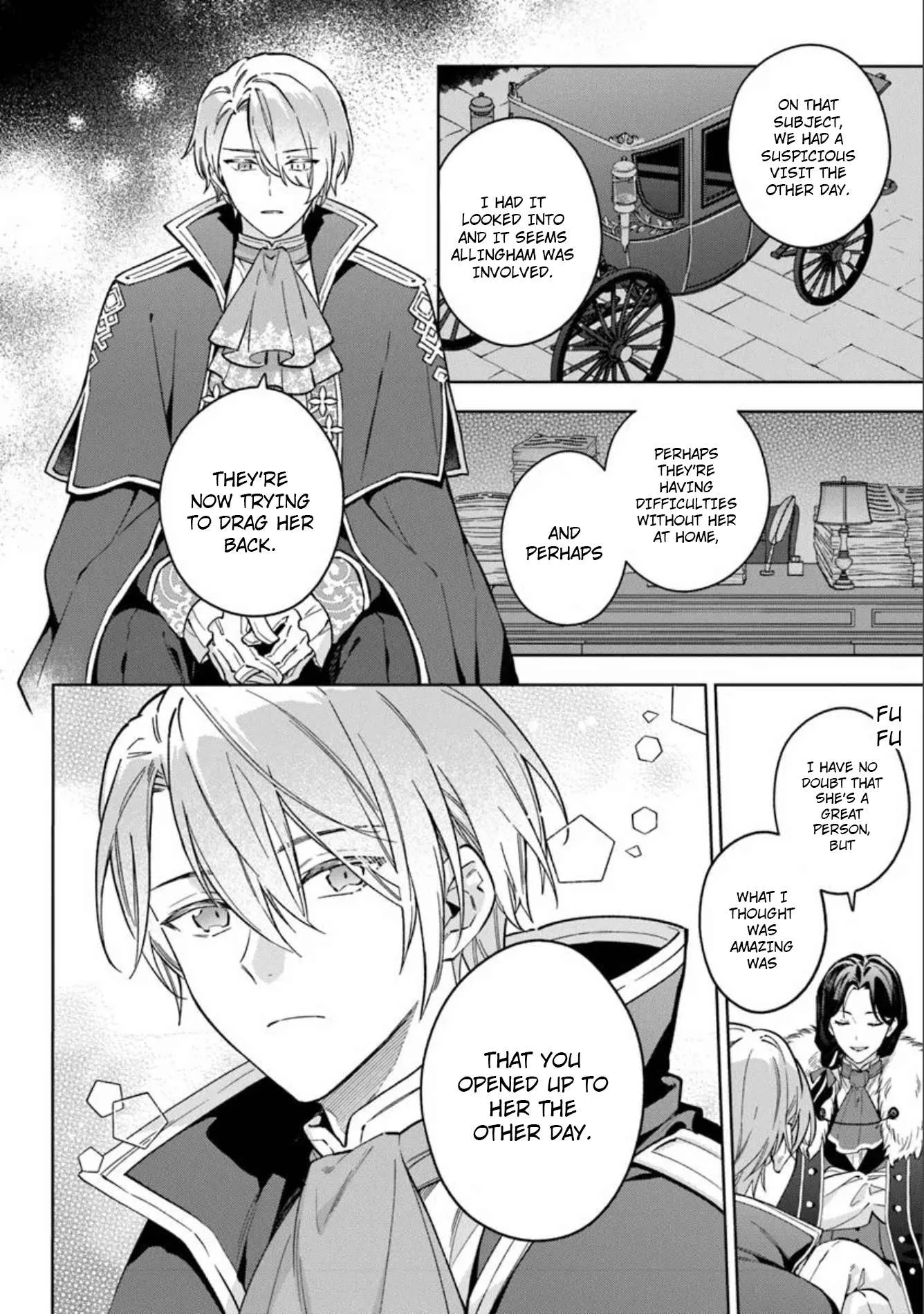 An Incompetent Woman Wants to Be a Villainess ~The Young Lady Who Married as a Substitute for Her Stepsister Didn't Notice the Duke's Doting~ Chapter 15 page 12