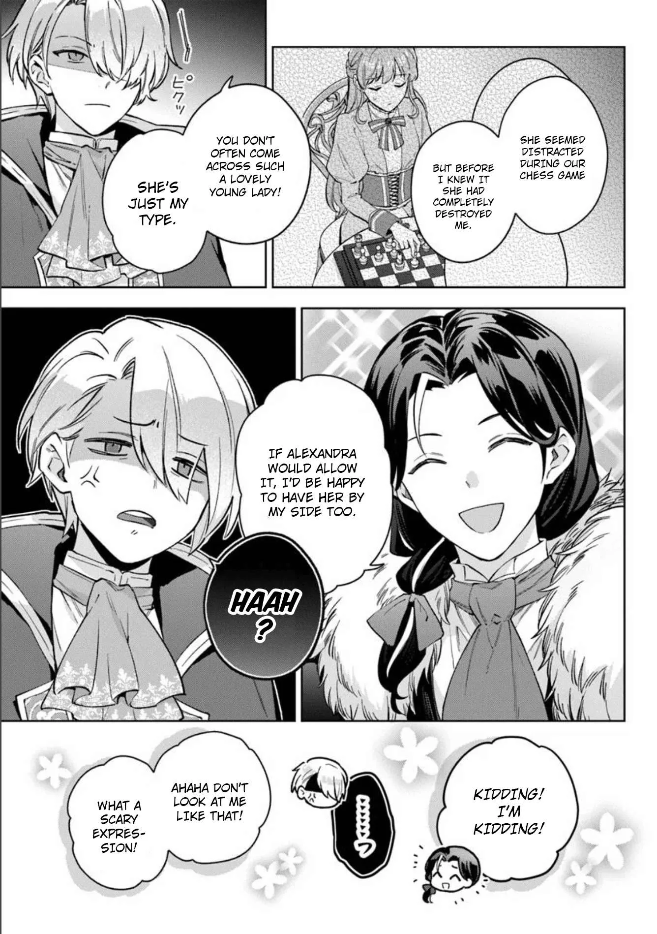 An Incompetent Woman Wants to Be a Villainess ~The Young Lady Who Married as a Substitute for Her Stepsister Didn't Notice the Duke's Doting~ Chapter 15 page 15