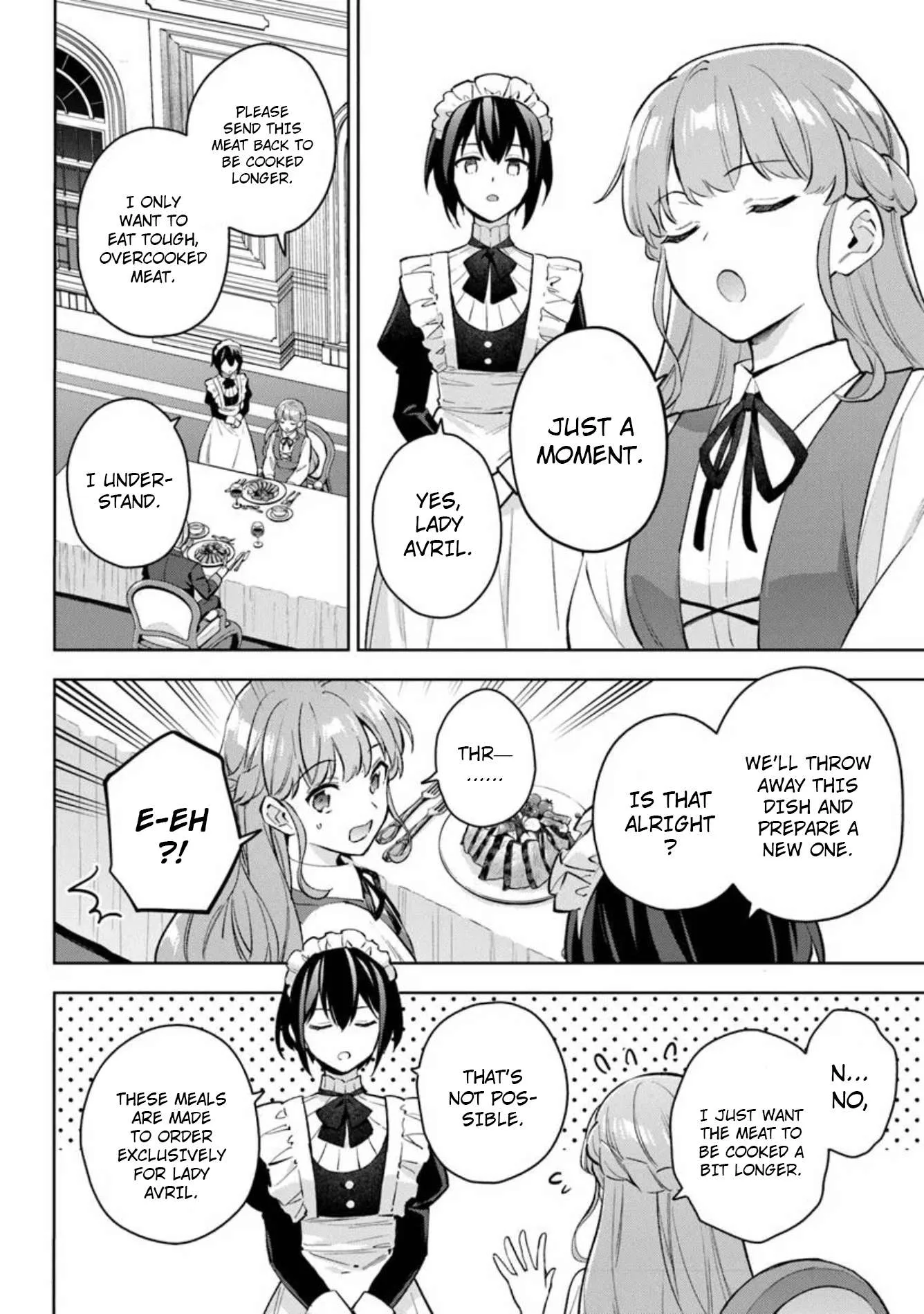 An Incompetent Woman Wants to Be a Villainess ~The Young Lady Who Married as a Substitute for Her Stepsister Didn't Notice the Duke's Doting~ Chapter 15 page 2