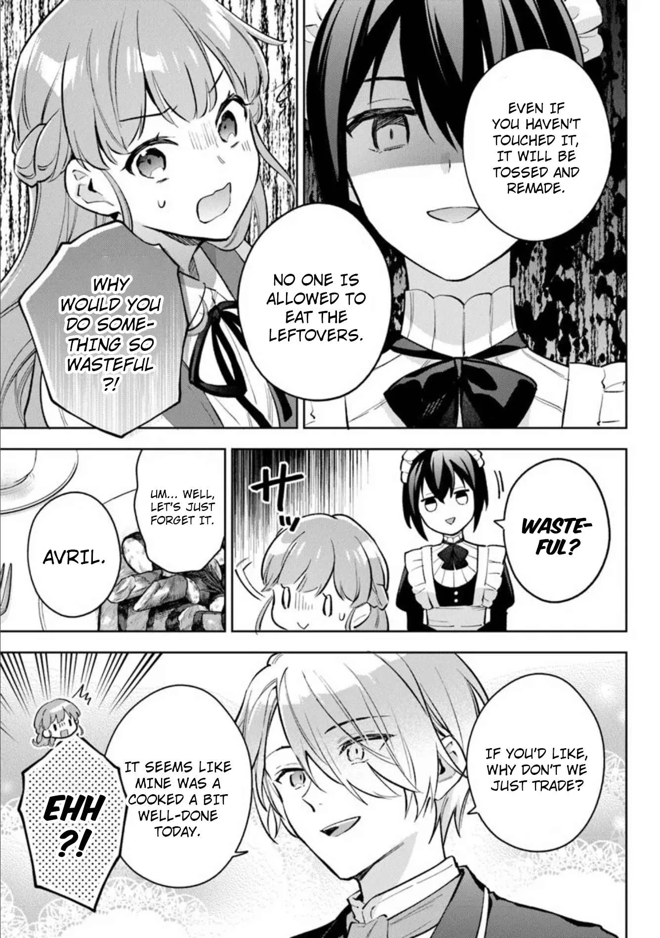 An Incompetent Woman Wants to Be a Villainess ~The Young Lady Who Married as a Substitute for Her Stepsister Didn't Notice the Duke's Doting~ Chapter 15 page 3
