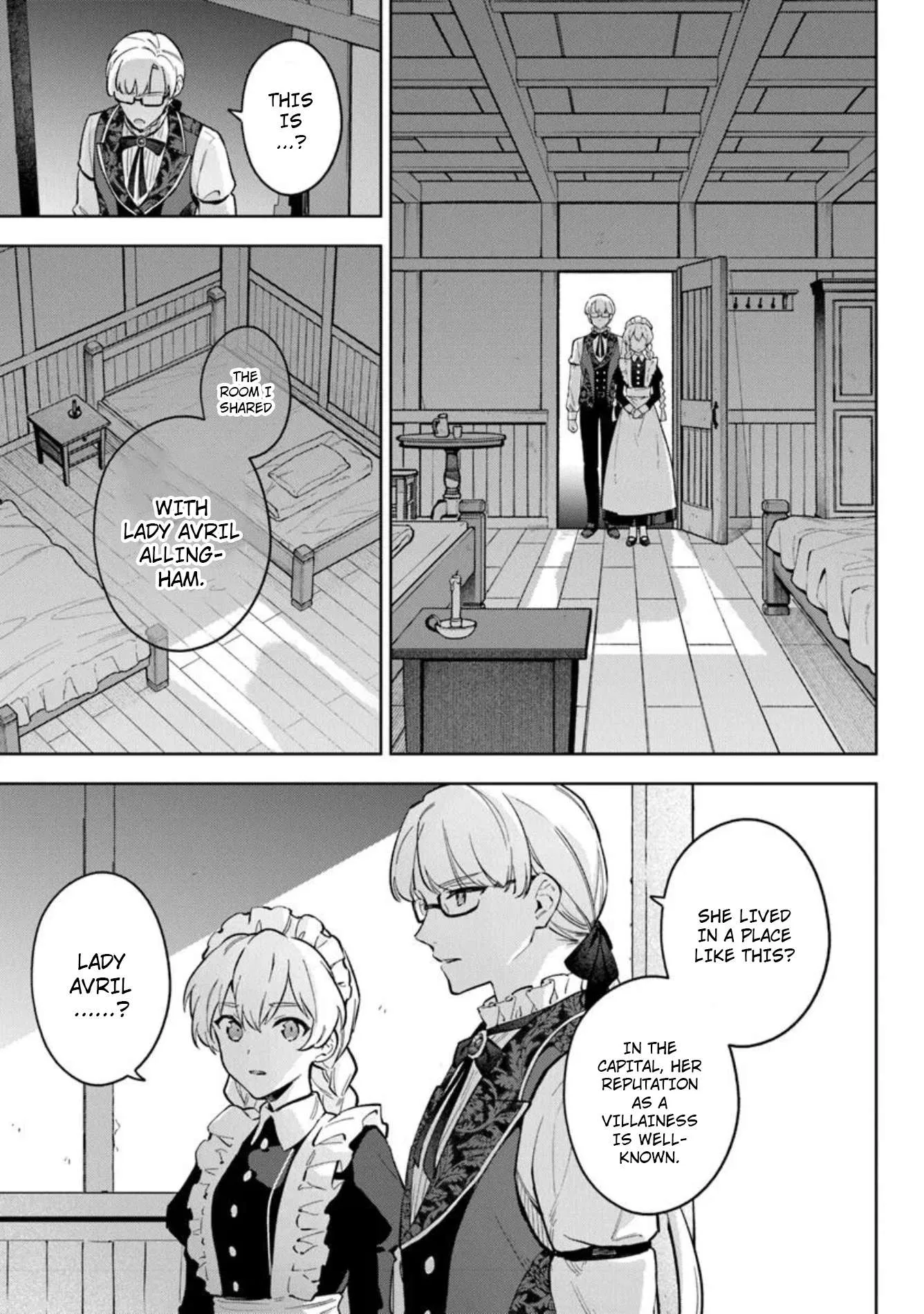 An Incompetent Woman Wants to Be a Villainess ~The Young Lady Who Married as a Substitute for Her Stepsister Didn't Notice the Duke's Doting~ Chapter 16 page 13